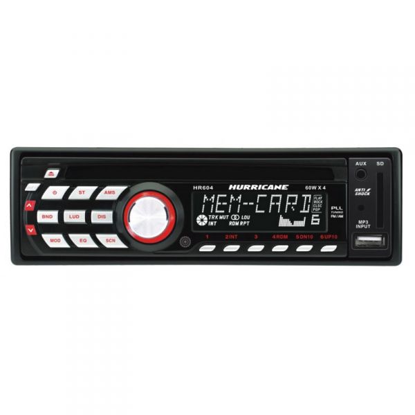 CD/MP3 PLAYER HURRICANE HR 604