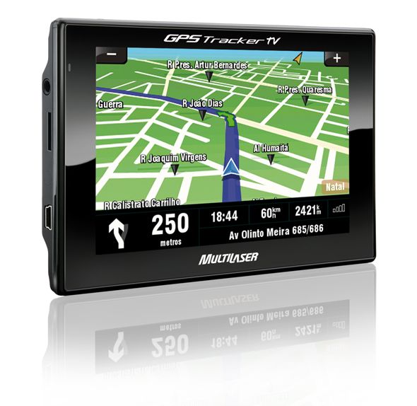 GPS Automotivo Multilaser GP004 com TV DIGITAL